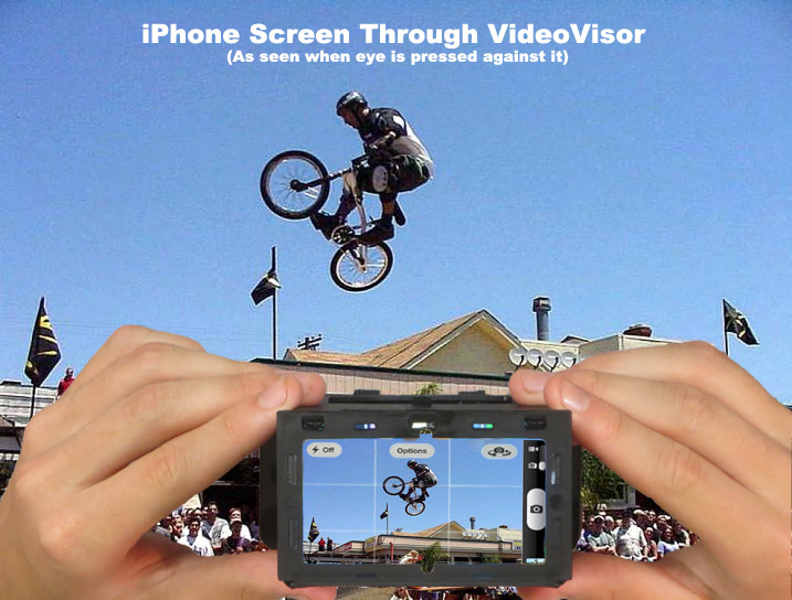 Video Visor shade